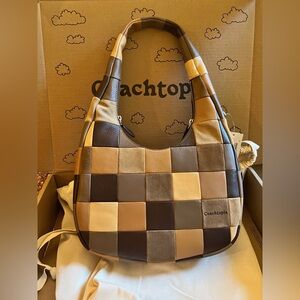 Coach Bag - Coachtopia Alter Ego Crescent Shoulder Bag Checkerboard